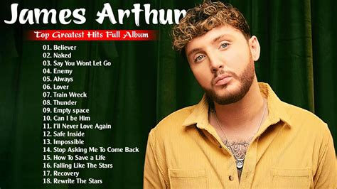 james arthur youtube|james arthur most popular song.